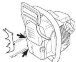 JONSERED CS 2165 - Montering av barkstöd - 1