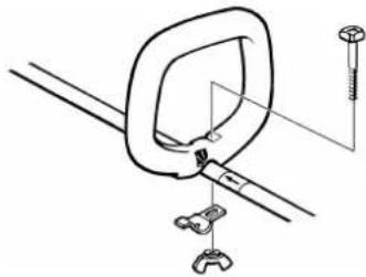 JONSERED GC 2125 - Montering av loophandtag - 2
