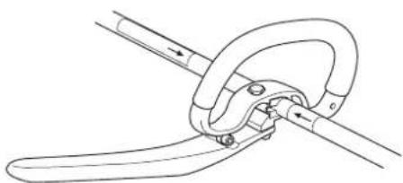 JONSERED GC 2125 - Montering av J-handtag - 4