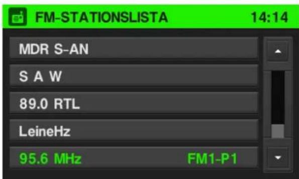 FM-STATIONSLISTA 14:14 MDR S-AN S A W 89.0 RTL LeineHz 95.6 MHz FM1-P1