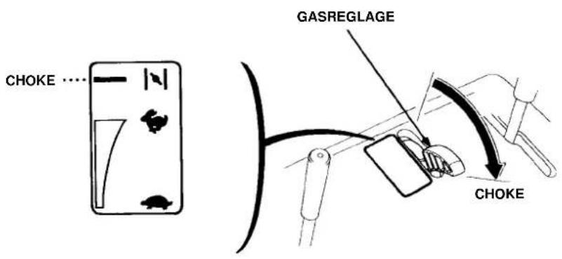 CHOKE .... GASREGLAGE CHOKE