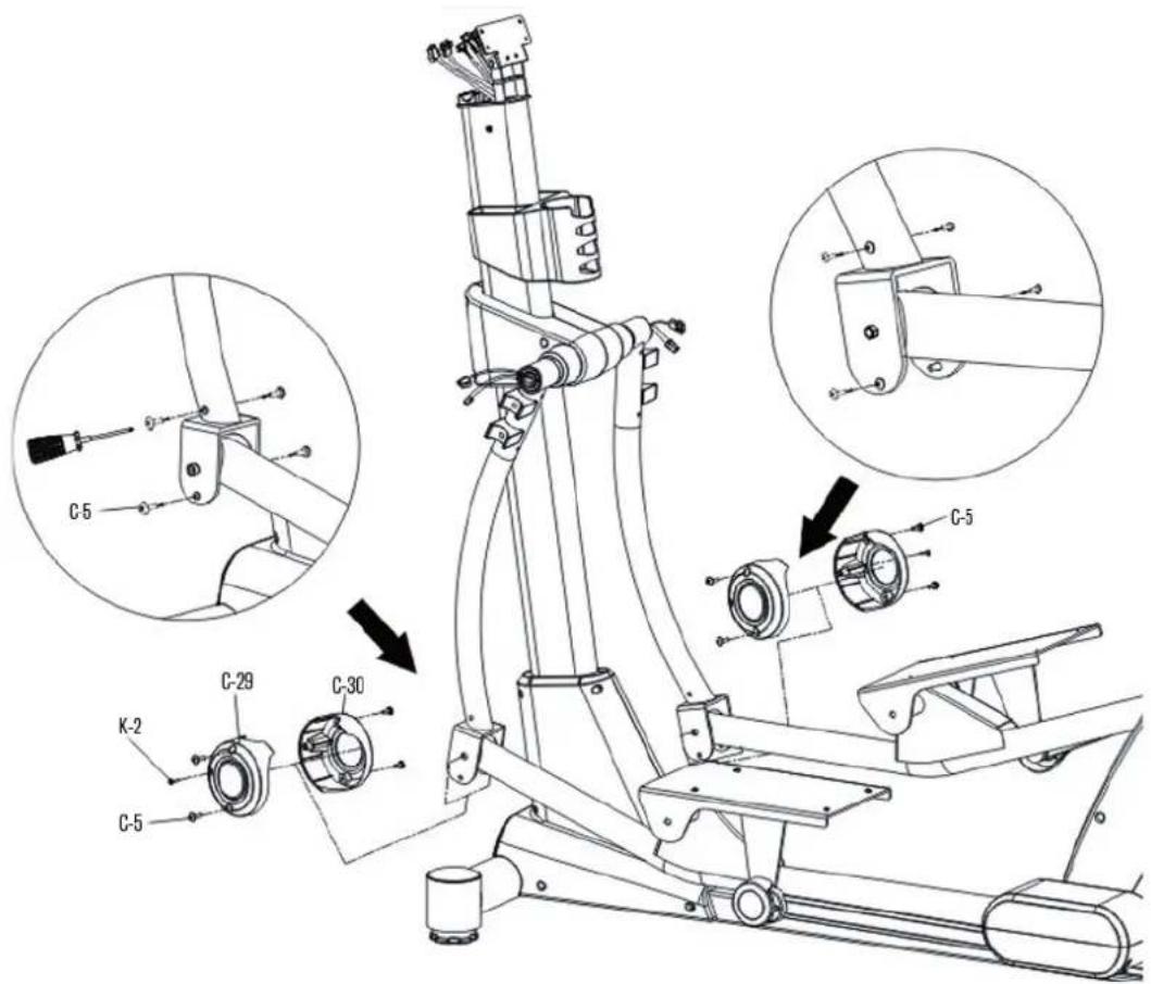 Monark Prime XT50 - Kåpor till svängarm - 1