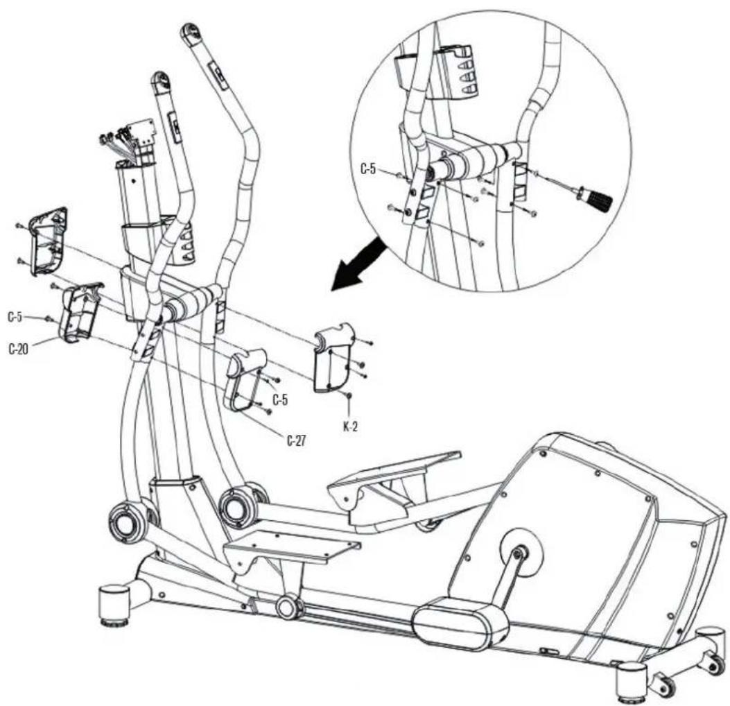 Monark Prime XT50 - Kåpor till svängarm - 2