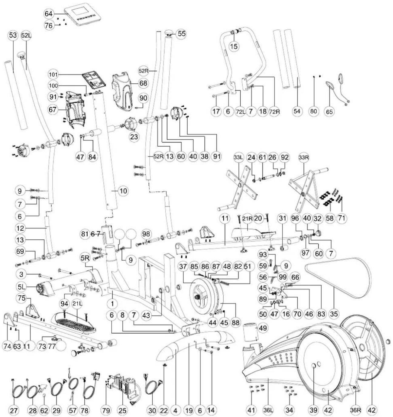 Master C306 - Sprängskiss - 1