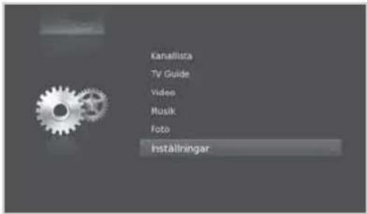 Kanallista TV Guide Video Musik Foto Installningar