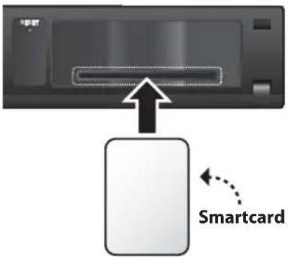 HUMAX BXR-HD - Sätta i Smartcard - 1