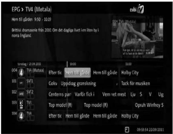 EPG > TV4 (Motala) Hem till gården 9:50 - 10:19 Brittisk dramaserie från 2010. Om det dagliga livet i en liten by i norna England. 004 TV4 (Motala) F am gne, det i en så ågning er vif t for bed on the home. A tend og avt tend og avt tend og avt 004 TV4 (Motala) Efter tic Hem till gårde Hem till gårde Holby City Cokv Uppdrag granskning Tack för musiken Centerns pan Varför flick i Vem vet mest Lju S V Ug Top model (R) Top model (R) Oprah Winfrey S Efter tic Hem till gårde Hem till gårde Holby City 09-58-54 22/08/2011