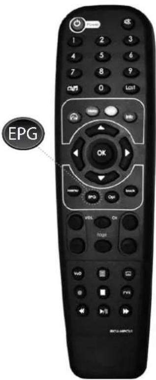 EPG OK HAPP SPO Opt VOL CH Rogel VoD FVX BPTA HPCU1