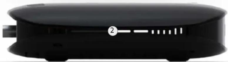 Dilog DCH-760 - DCH-760 - Front- och sidopanel - 2