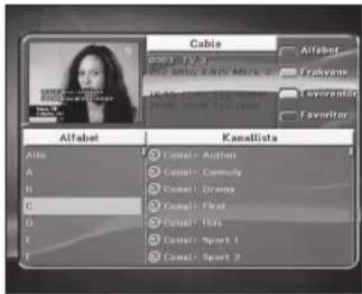 Cable Alphabet Cable: TV 3 Cable: Movie 2 Cable: Drama Cable: Live Cable: Live Cable: Sport 1 Cable: Sport 2