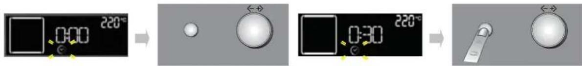 WHIRLPOOL AKZ 244/IX - INSTÄLLNING AV TILLAGNINGSTID - 1