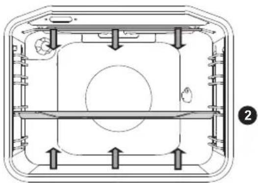 GORENJE BO615E17X - ÖVRE OCH NEDRE VÄRMARE - 2
