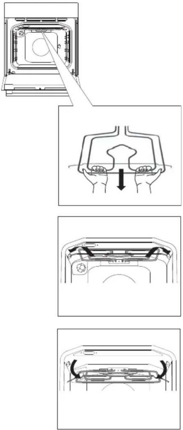 GORENJE BO615E17X - RENGÖRA TAKET I UGNSUTRYMMET - 1