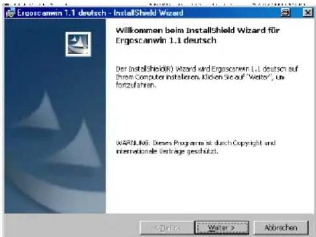 Ergoline Ergoscan - PC-PROGRAM - 2