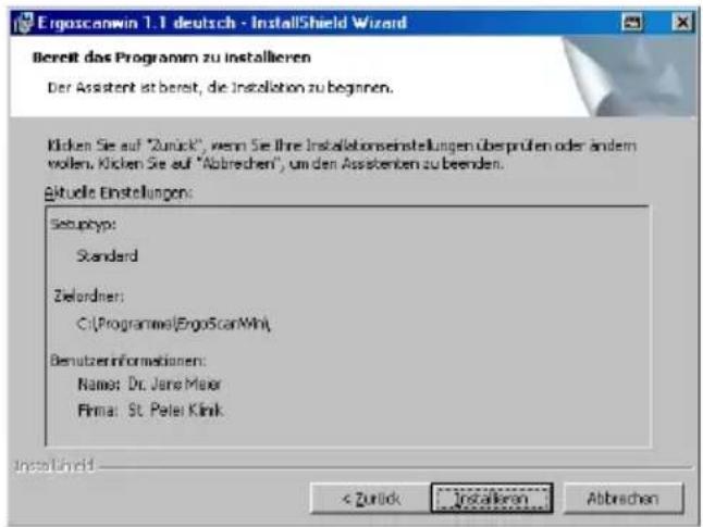 Ergoline Ergoscan - PC-PROGRAM - 4