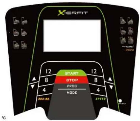 Exerfit 440 Runner - DISPLAY - 1