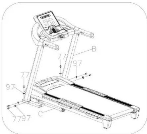 Titan Fitness ST765 Extreme - MONTERINGSTEG 3: - 1