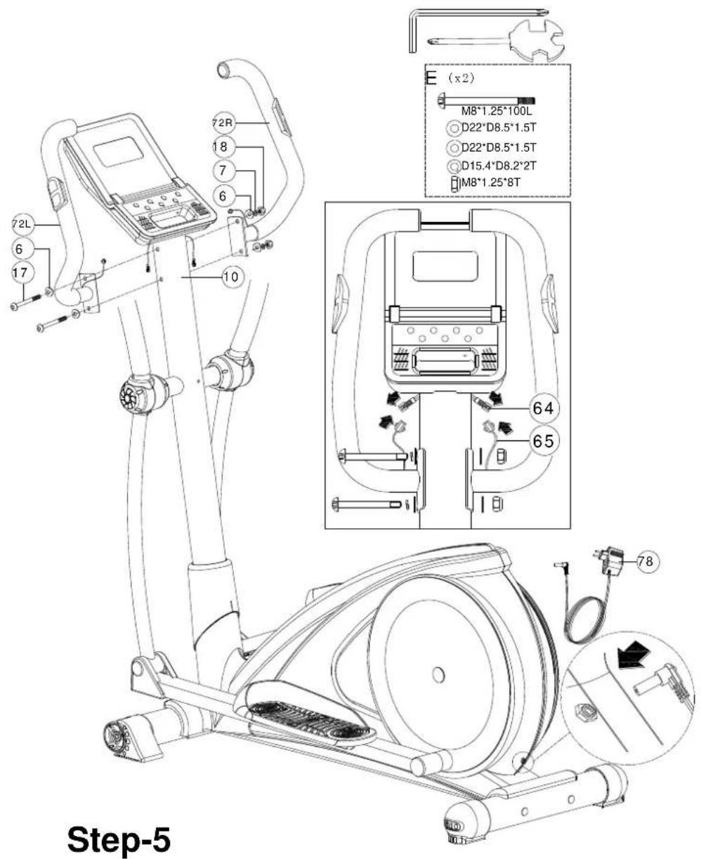Exerfit 580 - STEG 5 - 1