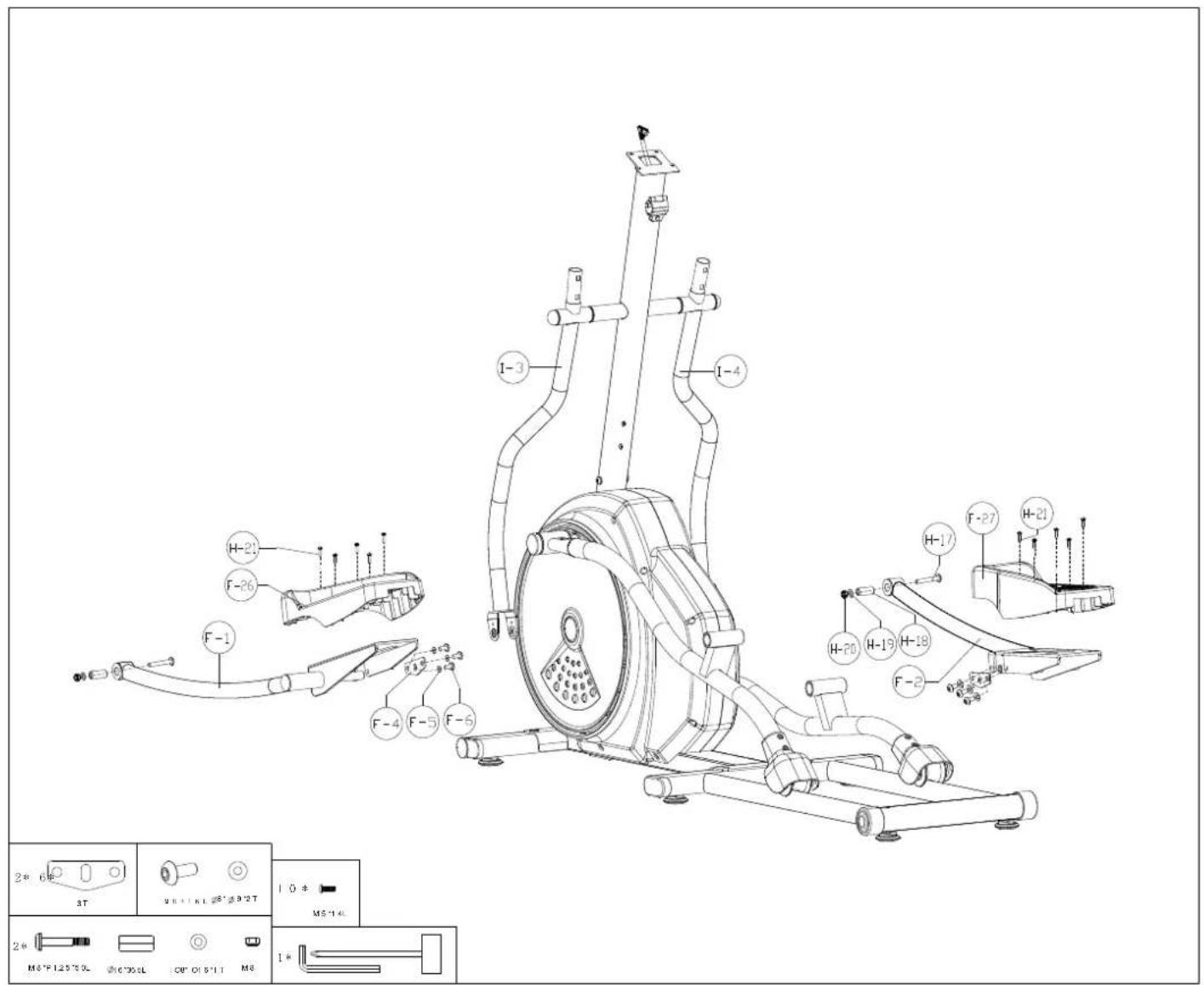 Exerfit 770F - Steg 2 - 1