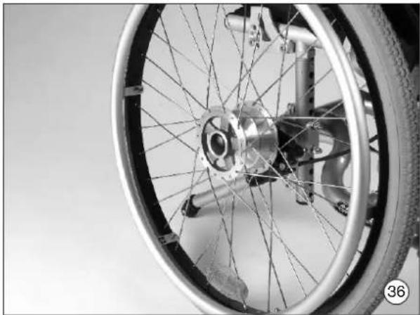 Ottobock Bravo Racer - Drivhjul med trumbroms (bild 36) - 1