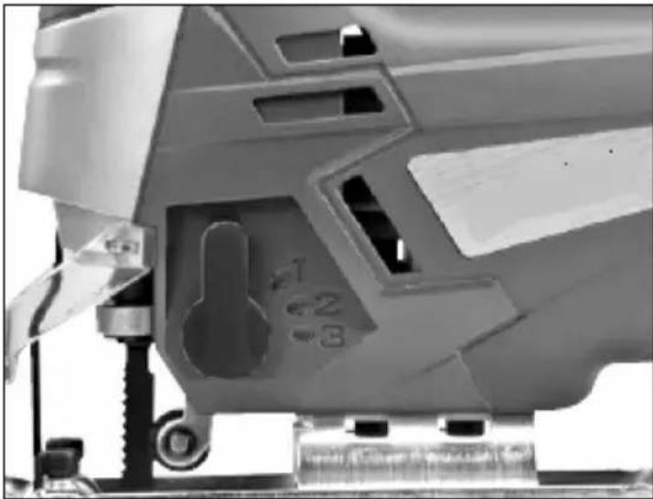 Bruksbo 570W - HASTIGHETSINSTÄLLNING - 2