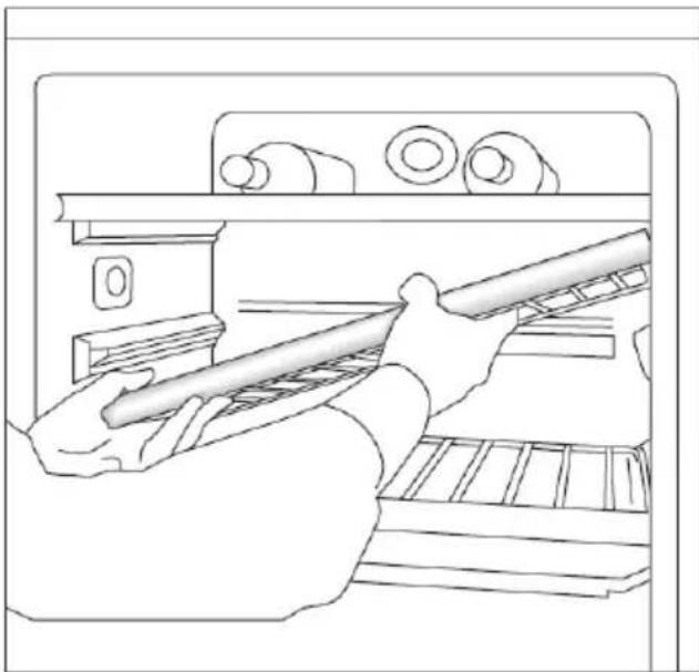 Husqvarna-Electrolux QR1500I - Flyttning av hyllor - 1