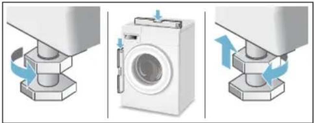 BOSCH WVG30441SN - ■ Avlopp via plaströr med gummimuff eller golvbrunn - 2