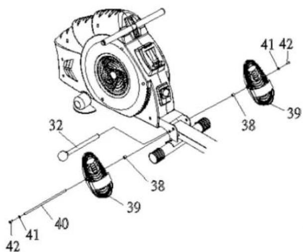 Exerfit 850 - DELAR - 3