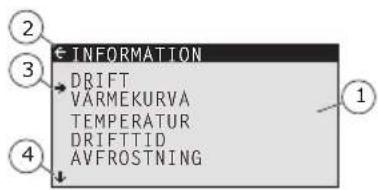 INFORMATION DRIFT VÄRMEKURVA TEMPERATUR DRIFTID AVFROSTNING