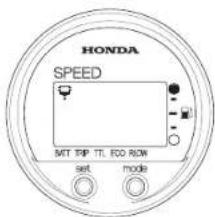 HONDA SPEED MKT TIP TTL ECO RNOW set mode