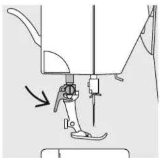 BERNINA Activa 135 S - Byta pressarfot - 3