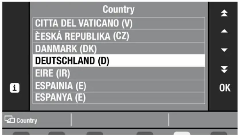 Country CITTA DEL VATICANO (V) ÈESKÁ REPUBLIKA (CZ) DANMARK (DK) DEUTSCHLAND (D) EIRE (IR) ESPAINIA (E) ESPANYA (E)