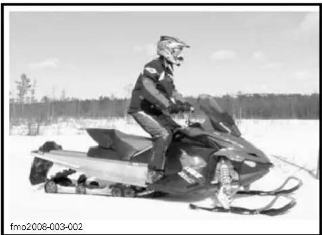 LYNX Xtrim Commander (2012) - Sittandeställning - 2