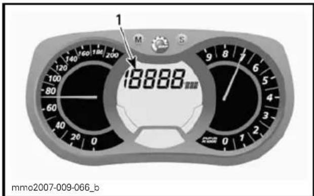 LYNX Xtrim Commander (2012) - B) Varvtalsmätare(RPM) - 1