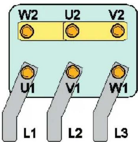 W2 U2 V2 U1 V1 W1 L1 L2 L3