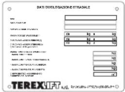 Genie GTH-3007 - Etiketter Och Märkplåtar Som Sitter På Maskinen - 8