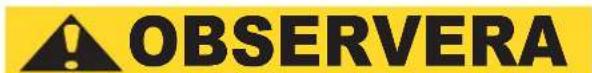 OBSERVERA