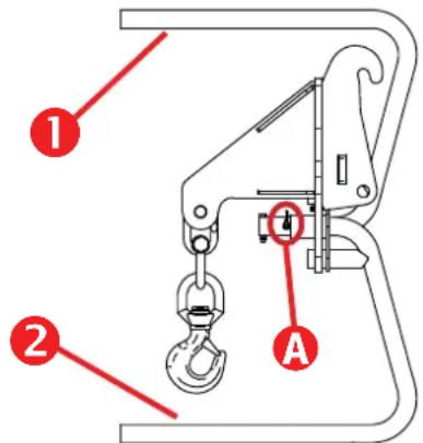 Genie GTH-3007 - ■ FAST KROK PÅ REDSKAPSHÅLLARPLATTAN 3000 KG - 1