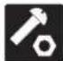 Technical diagram of a mechanical assembly with labeled components A, B, C, and D