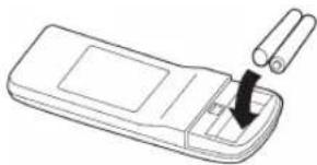 Airstage UTY-LNH - Sätt i batterier (R03/AAA×2) - 1