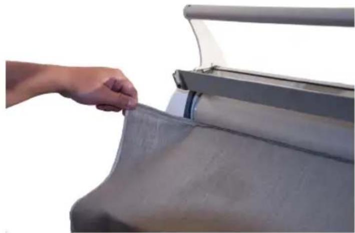 Cylinda BM 800 - Byte av mangelduk - 1