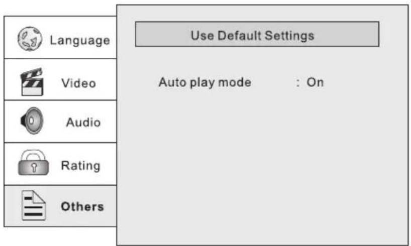 Macrom M-DVD9901 - Others setup - 1