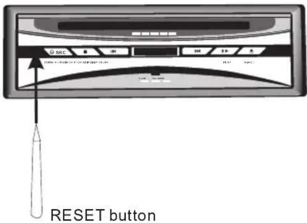 Macrom M-DVD9901 - Resetting the unit - 1