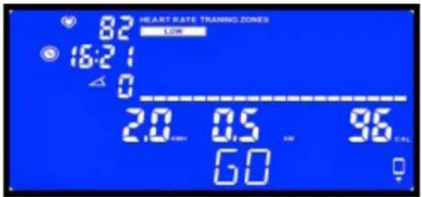 82 HEART RATE TRAINING ZONES LOW 16:21 0 2.0 0.5 96 CAL 60