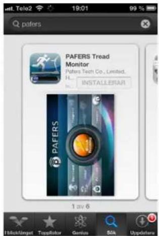 pafers PAFERS Tread Monitor Pafers Tech Co., Limited, H. INSTALLERAR 1 av 6