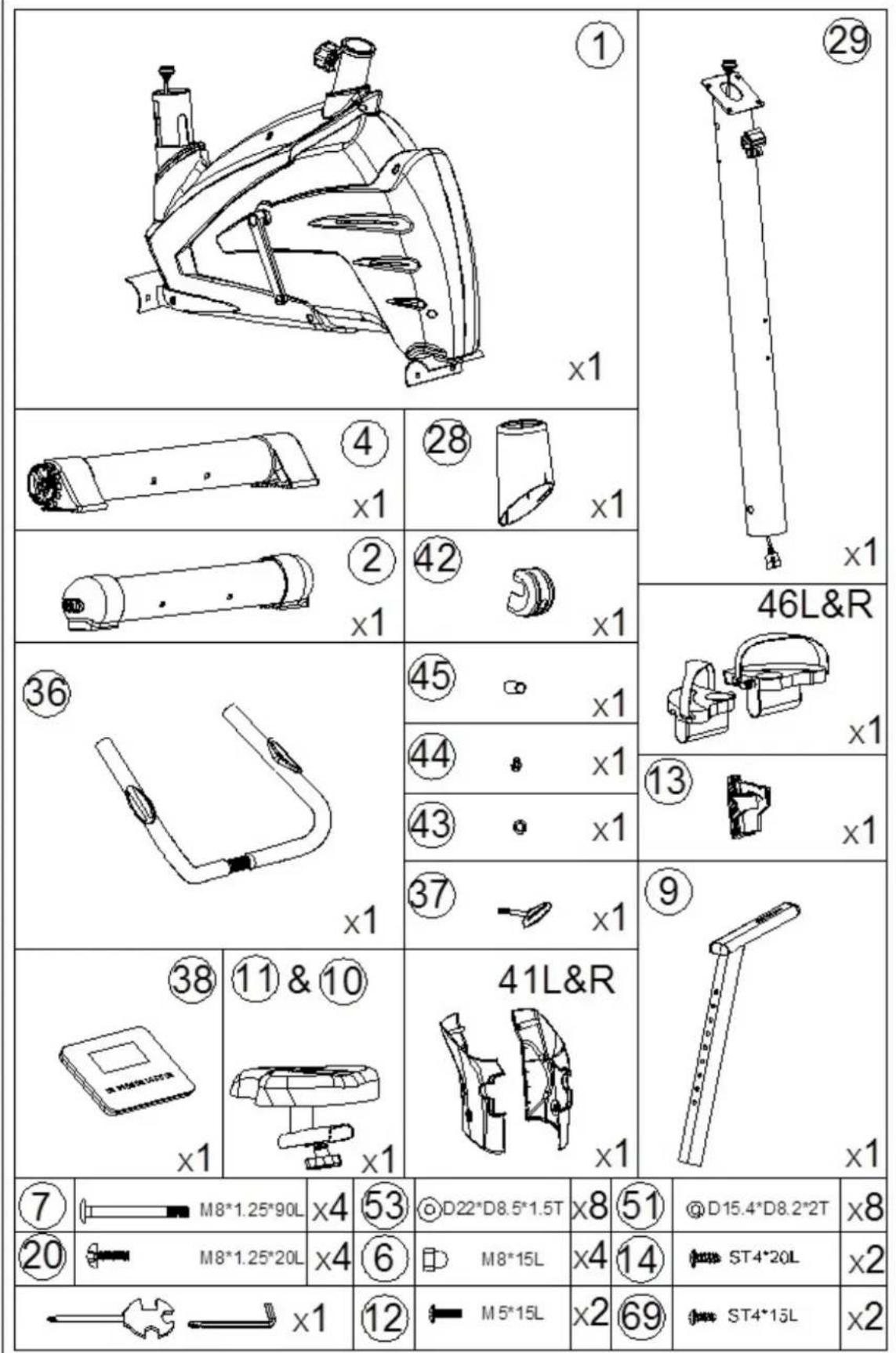 ExtremeFit EB7.9 - Checklista inför montering - 1