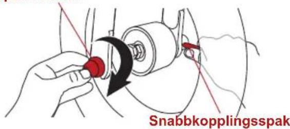 Snabbkopplingsspak