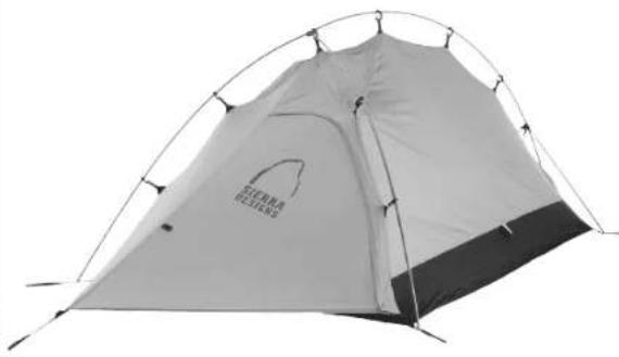 Sierra Designs Solomente AS - Stake Out the Tent Floor - 1