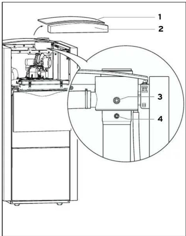 VAILLANT VKK 476 ecoVIT - Avgasanalys (För mätnings- och kontrollarbeten av sotaren) - 1