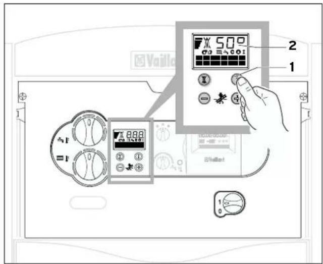 VAILLANT VKK 476 ecoVIT - Inställning av rumstemperaturregulator eller väderstyrd reglerutrustning - 2